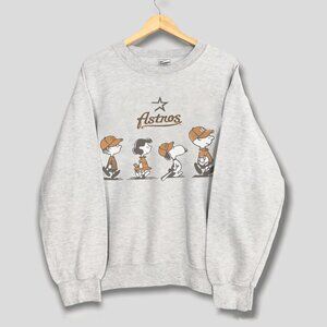 Vintage Snoopy X Houston Astros Sweatshirt, Houston Astros Baseball Unisex Shirt